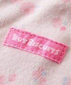 MIKI HOUSE HOT BISCUITS 【50-60㎝】 スムース素材 総柄ツーウェイオール