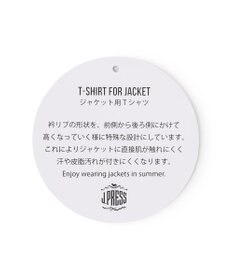 J.PRESS MEN 【WEB・一部店舗限定】クルーネック ドレスTシャツ