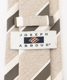 JOSEPH ABBOUD 【日本製】メランジレジメンタル ネクタイ
