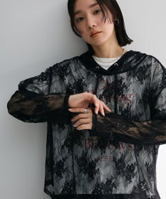 Green Parks ・ＳＵＧＡＲ　ＳＰＯＯＮ　シアーレースフーディー