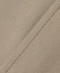 自由区 【セットアップ対応】リネンストレッチノーカラー ジャケット