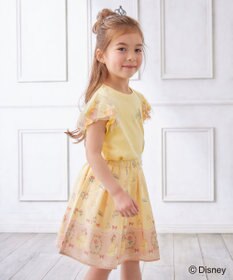 ANY KIDS 【ディズニープリンセス】袖 刺繍 Tシャツ