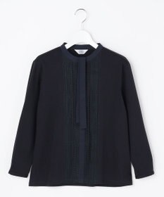 J.PRESS LADIES S レースコンビ ボウタイ カットソー