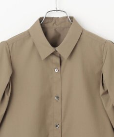 #Newans 【イージーケア】タックスリーブショート丈シャツ