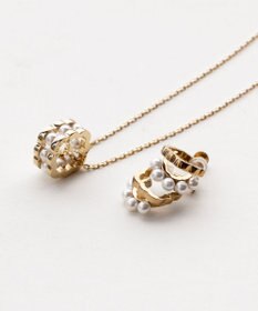 TOCCA PEARL CLOVER NECKLACE ネックレス