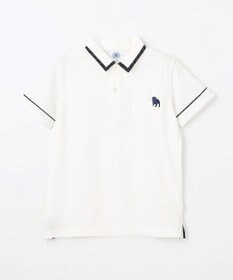 J.PRESS KIDS 【140-170cm】カノコ バックブル 半袖ポロシャツ