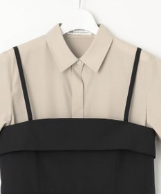 23区 【CLASSY.コラボ】ビスチェコンビ シャツワンピース