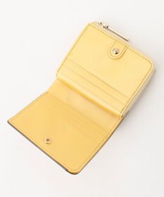 airlist 【コンパクト・上品】Lファスナー二つ折り財布  LUNA  Metallic  ルナメタリック