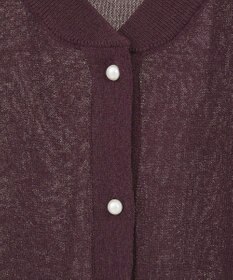 earth music&ecology 【接触冷感】シアードルマンカーディガン