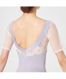 Chacott ハーフスリーブレオタード