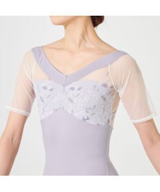 Chacott ハーフスリーブレオタード