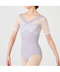 Chacott ハーフスリーブレオタード