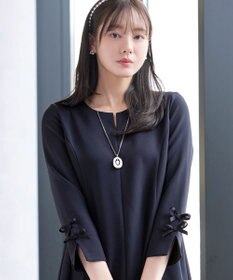 Tiaclasse 【安田美沙子さん着用・2way】オーバルパールロングネックレス