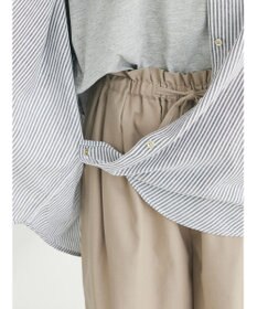 Green Parks リネンレーヨン２ｗａｙシャツ