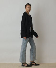 GRACE CONTINENTAL オーバーニットカーディガン