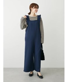 Green Parks ・ＲＡＹ　ＣＡＳＳＩＮ　ラッフルショルダーサロペット