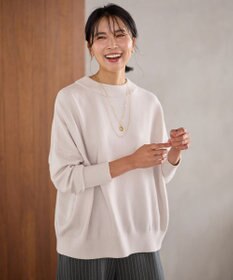 ANY L 【6色展開】ムースタッチボクシーニット