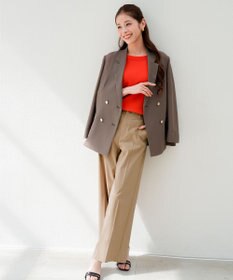 ANY SIS S エアリーストレッチ ワイドパンツ