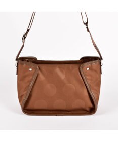 Y'SACCS ヒートエンボス ポルカドットポシェット