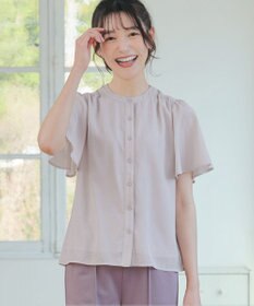 Tiaclasse 【セットアップ対応】シアーチェックブラウス