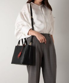 LA BAGAGERIE 【MONICA】バイカラーミディトートバッグ