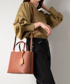 LA BAGAGERIE 【MONICA】バイカラーミディトートバッグ