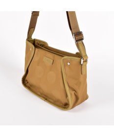 Y'SACCS ヒートエンボス ポルカドットポシェット