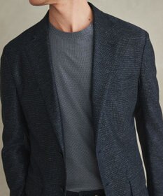 GOTAIRIKU 新素材セットアップ【通気性抜群/洗える/シワになりにくい】カラミプリントストレッチセットアップ ジャケット