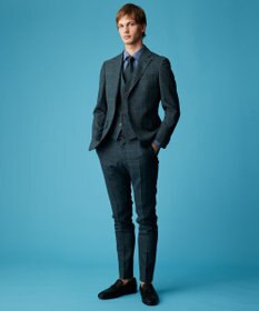 JOSEPH ABBOUD 【Fermo Fossati/日本製】メランジソリッド ネクタイ