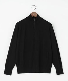 JOSEPH ABBOUD 【チクチクしない/イージーケア/3シーズン対応/サスティナブル】SNOWY  スタンドジップカーディガン