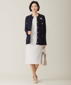 J.PRESS LADIES 【WEB限定カラーあり・洗える】TWEED ニット カーディガン