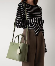 LA BAGAGERIE 【MONICA】バイカラーミディトートバッグ