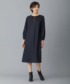 J.PRESS LADIES アクアレジェンドウールジャージー ワンピース