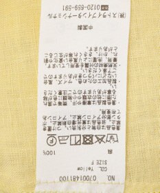 YECCA VECCA フレンチリネンドロストワンピース