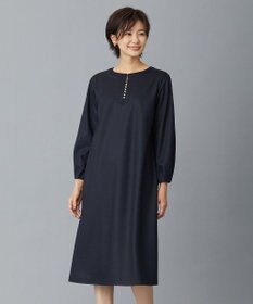 J.PRESS LADIES アクアレジェンドウールジャージー ワンピース