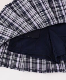 ANY KIDS チェックプリーツスカパン