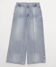 WEGO イージーバギーフレアデニムスラックス