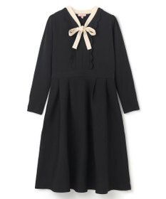 TOCCA 【洗える】BAR RIBBON KNIT DRESS ニットドレス