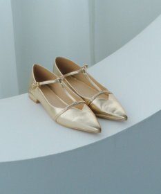 YECCA VECCA メリージェーンTストラップパンプス