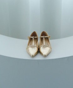 YECCA VECCA メリージェーンTストラップパンプス