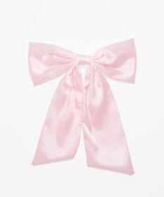 WEGO LサテンBIGリボンバレッタ