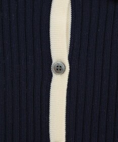 earth music&ecology リブニットカーディガン