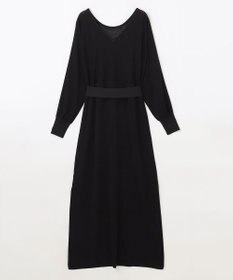 GRACE CONTINENTAL ニットブラックドレス