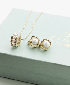 TOCCA PEARL CLOVER NECKLACE ネックレス