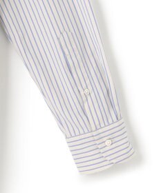 J.PRESS MEN ポプリンストライプシャツ/B.D