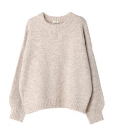 earth music&ecology ファンシーヤーンメランジプルオーバー