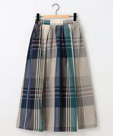 SHARE PARK LADIES メモリーチェックフレアスカート