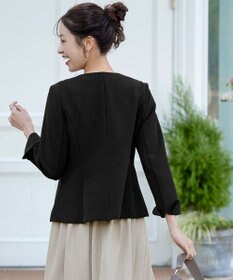 Tiaclasse L 【ストレッチジョーゼット】フレアジャケット