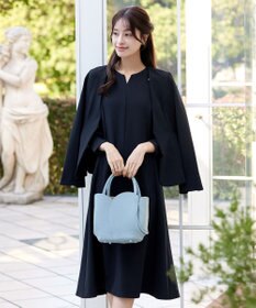 Tiaclasse L 【ストレッチジョーゼット】フレアジャケット