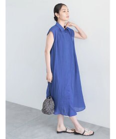 Te chichi シャンブレーボイルテントマキシワンピース